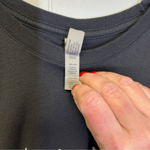 Black Christmas Story Beatles Graphic Short Sleeve Tee 3X - Picture 6 of 6